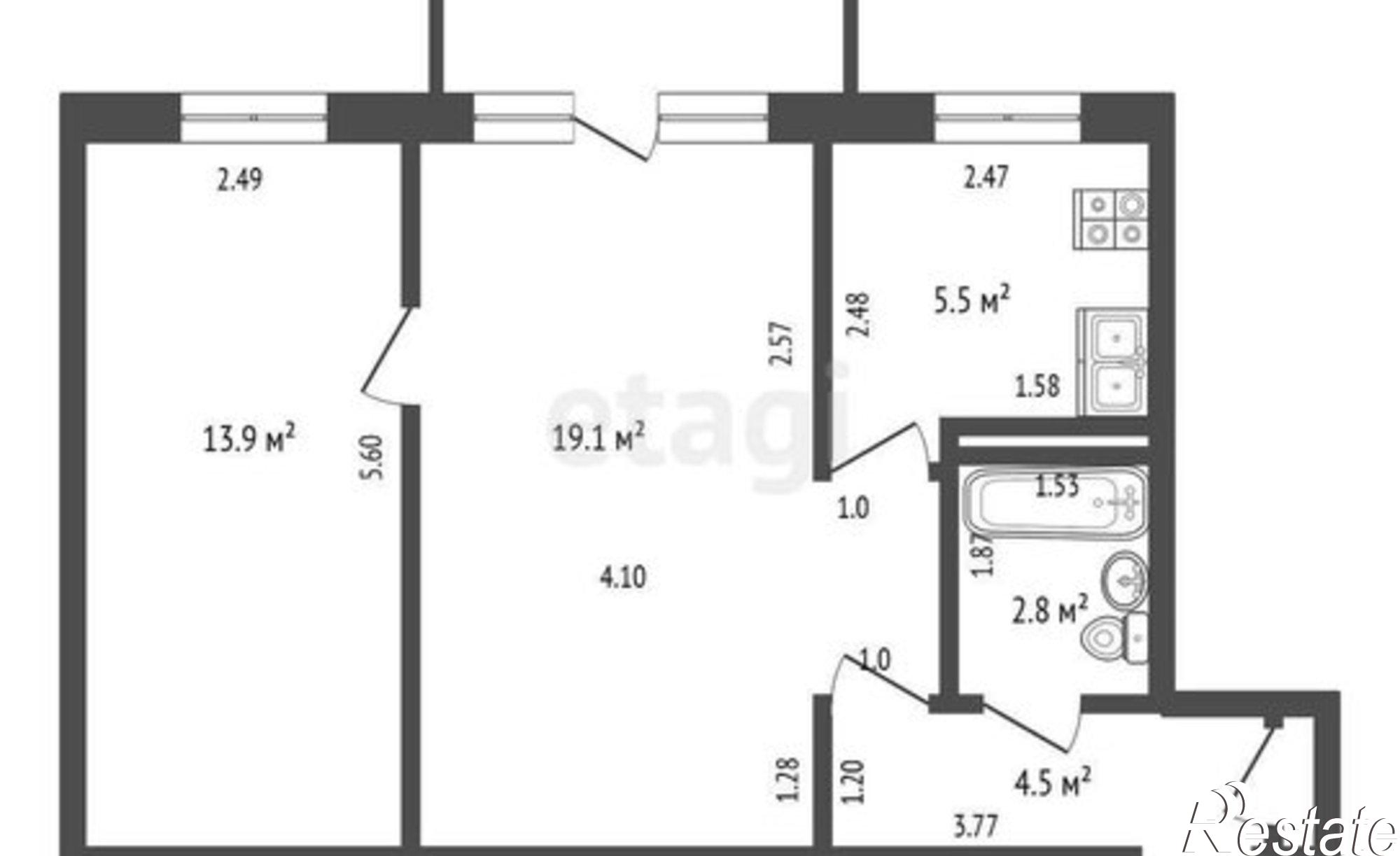 Купить квартиру за 5 150 000 рублей на Советский пр-кт, 73