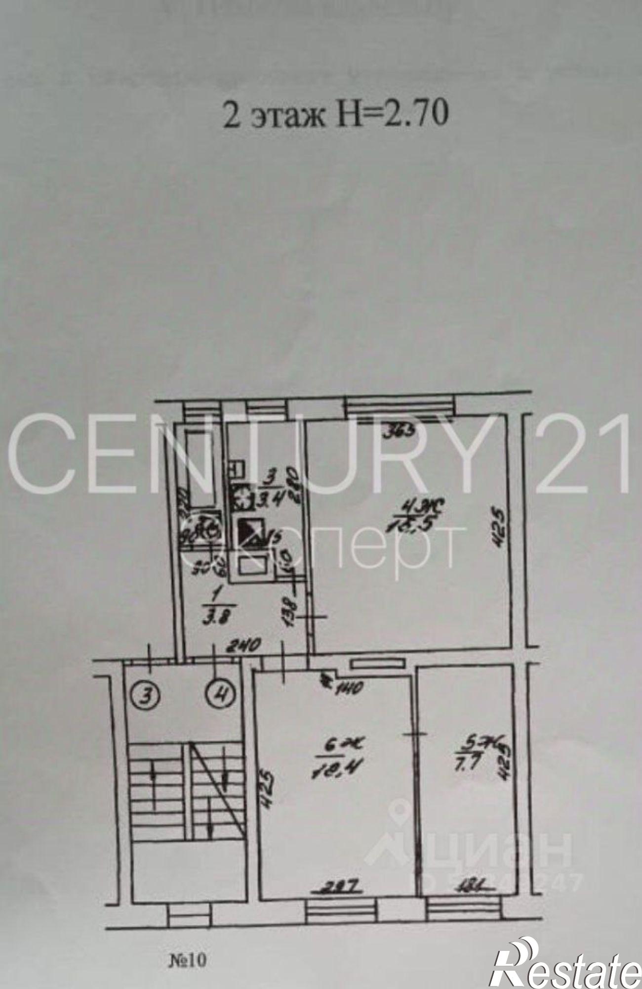 Купить квартиру за 5 500 000 рублей на ул Маршала Борзова, 10