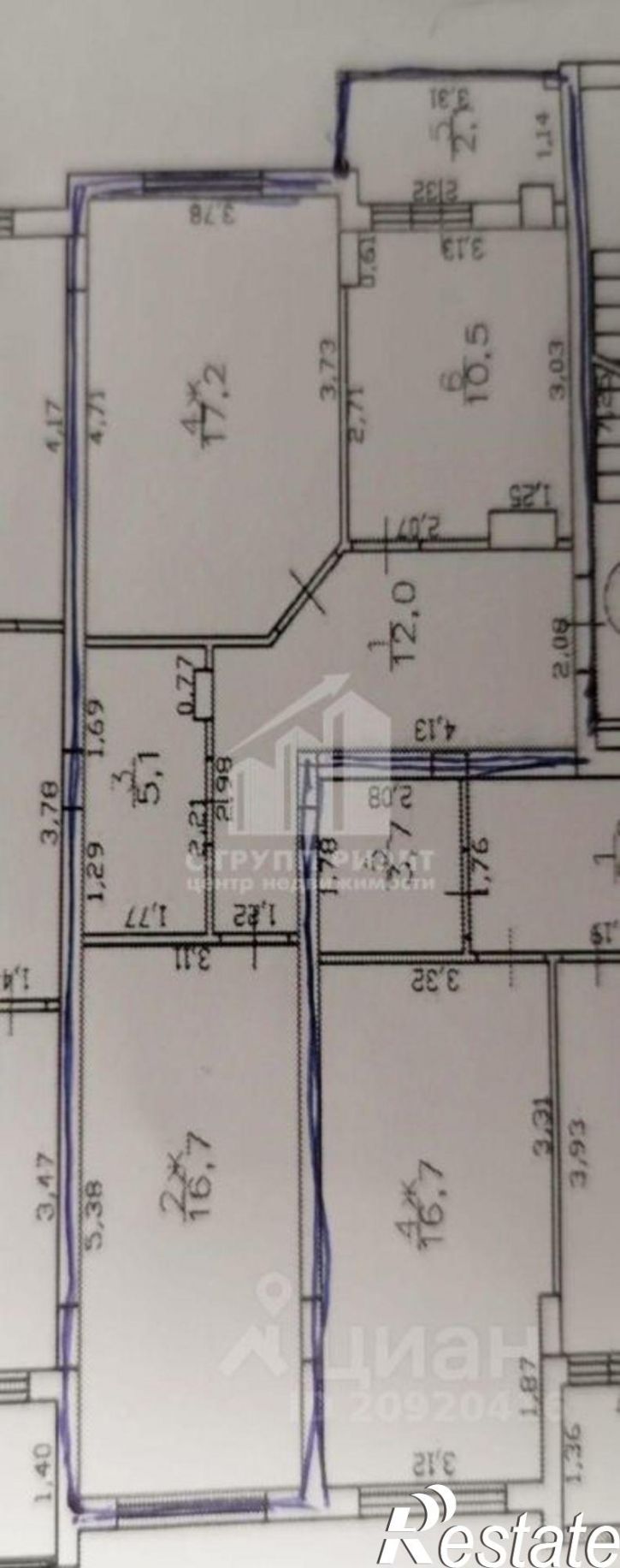 2-комн квартира ул Рихарда Зорге, 4,  д. 4