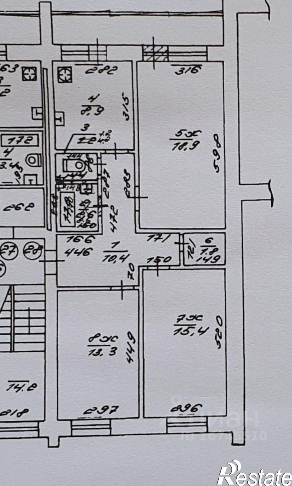 Купить квартиру за 6 800 000 рублей на Красносельская улица, 67Б