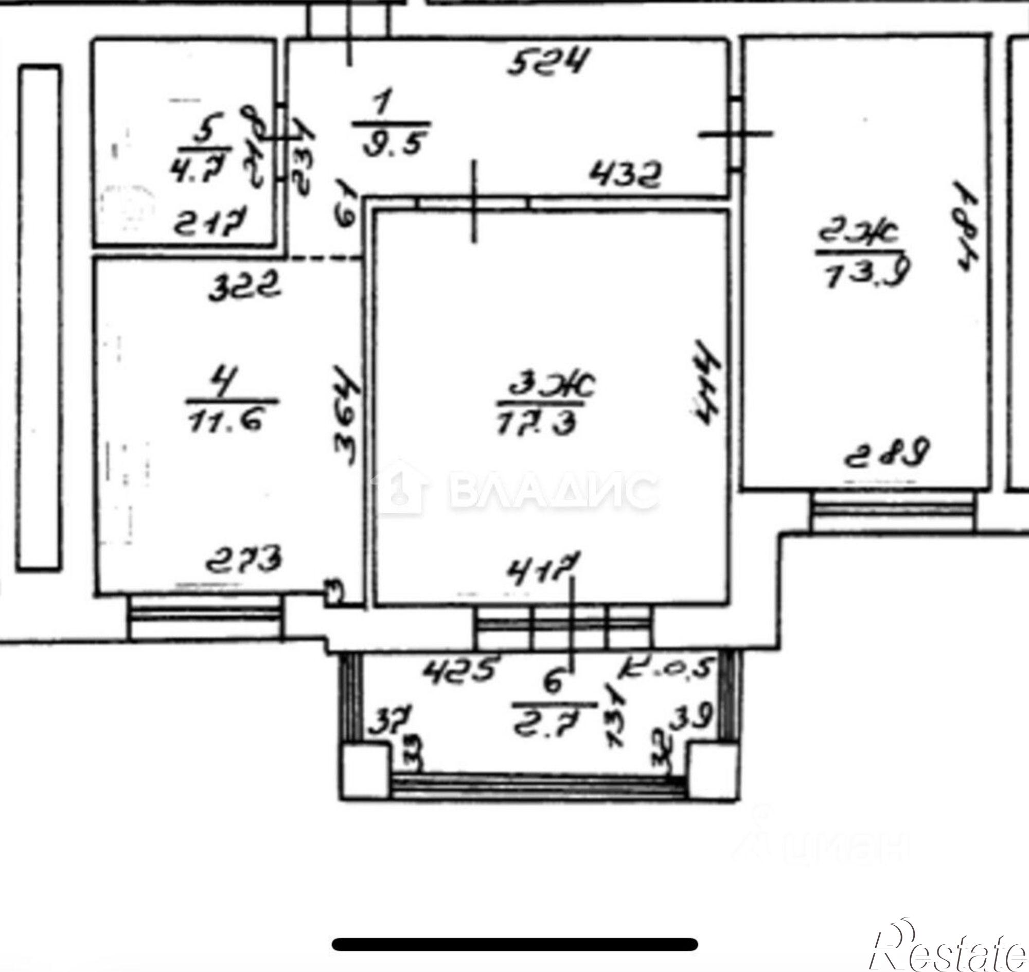 Купить квартиру за 8 225 000 рублей на улица Гайдара, 116
