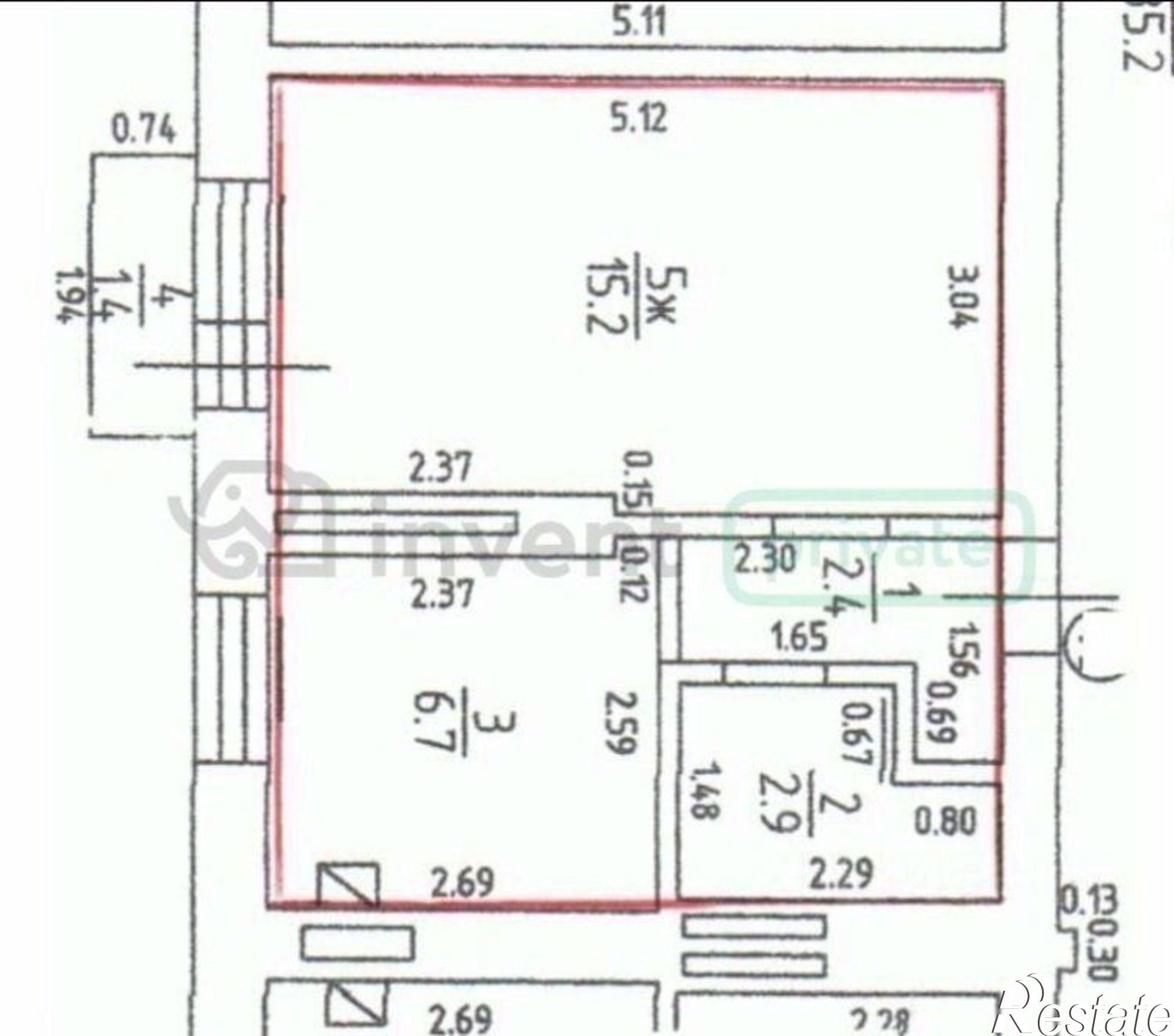 Купить квартиру за 5 100 000 рублей на Кутаисский переулок, 2