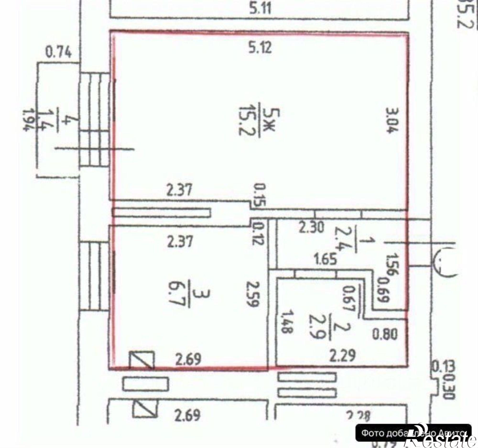 Купить квартиру за 5 100 000 рублей на Кутаисский переулок, 2