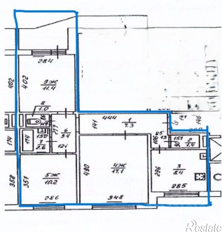 3-комн квартира Интернациональная улица, 38,  д. 38