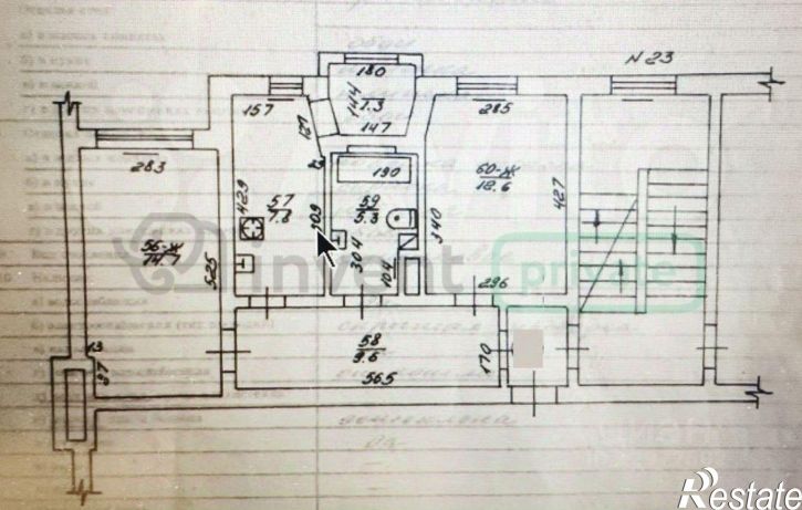 2-комн квартира Калининград, Красная ул, 23