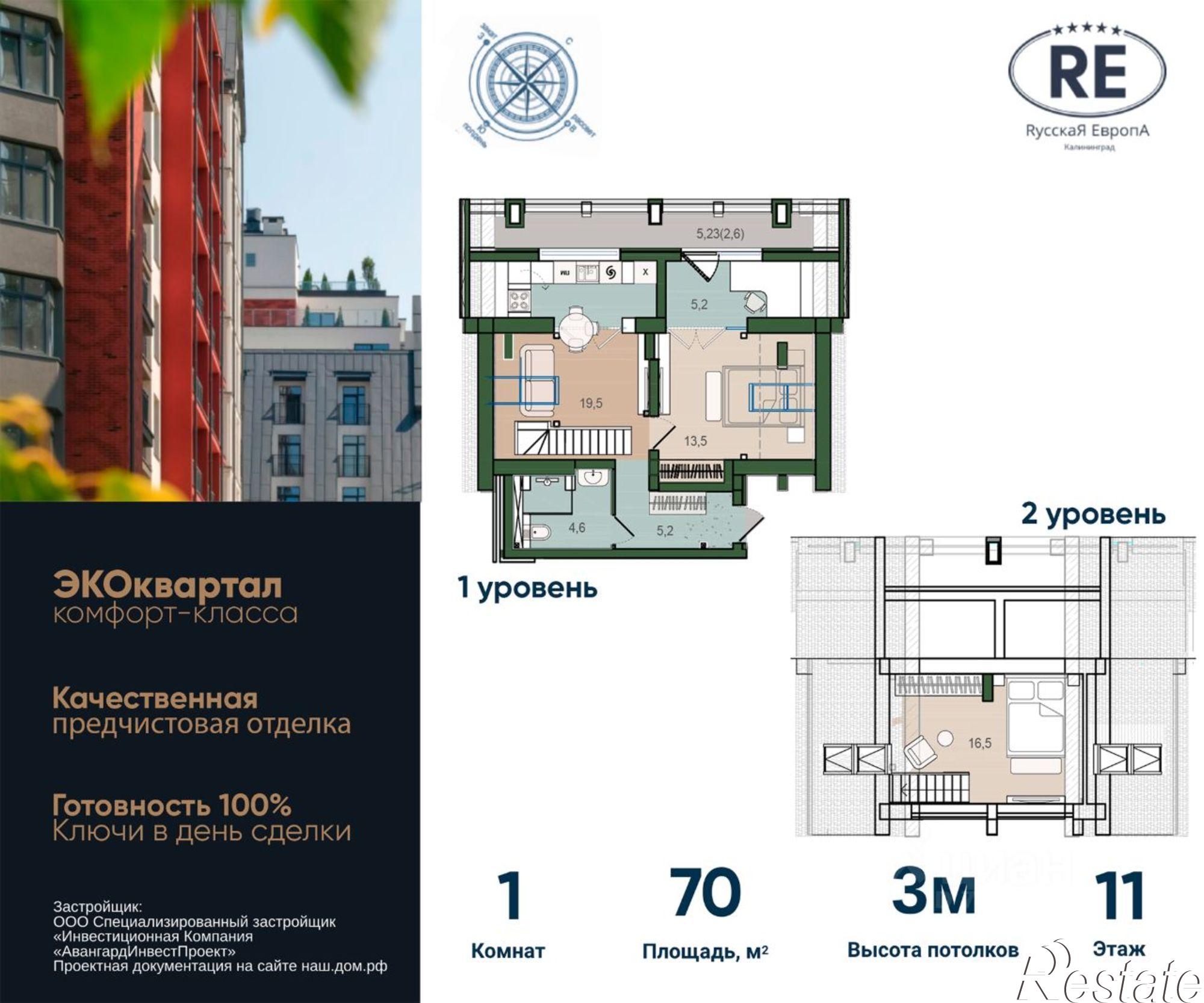 Купить квартиру за 13 650 000 рублей на ул Молодой гвардии, 34