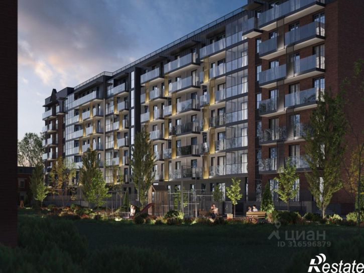 1-комн квартира в новом доме улица Лейтенанта Яналова, 2А,  д. 2А