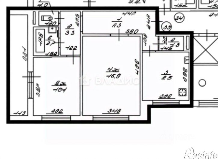 2-комн квартира улица Лилии Иванихиной, 14,  д. 14