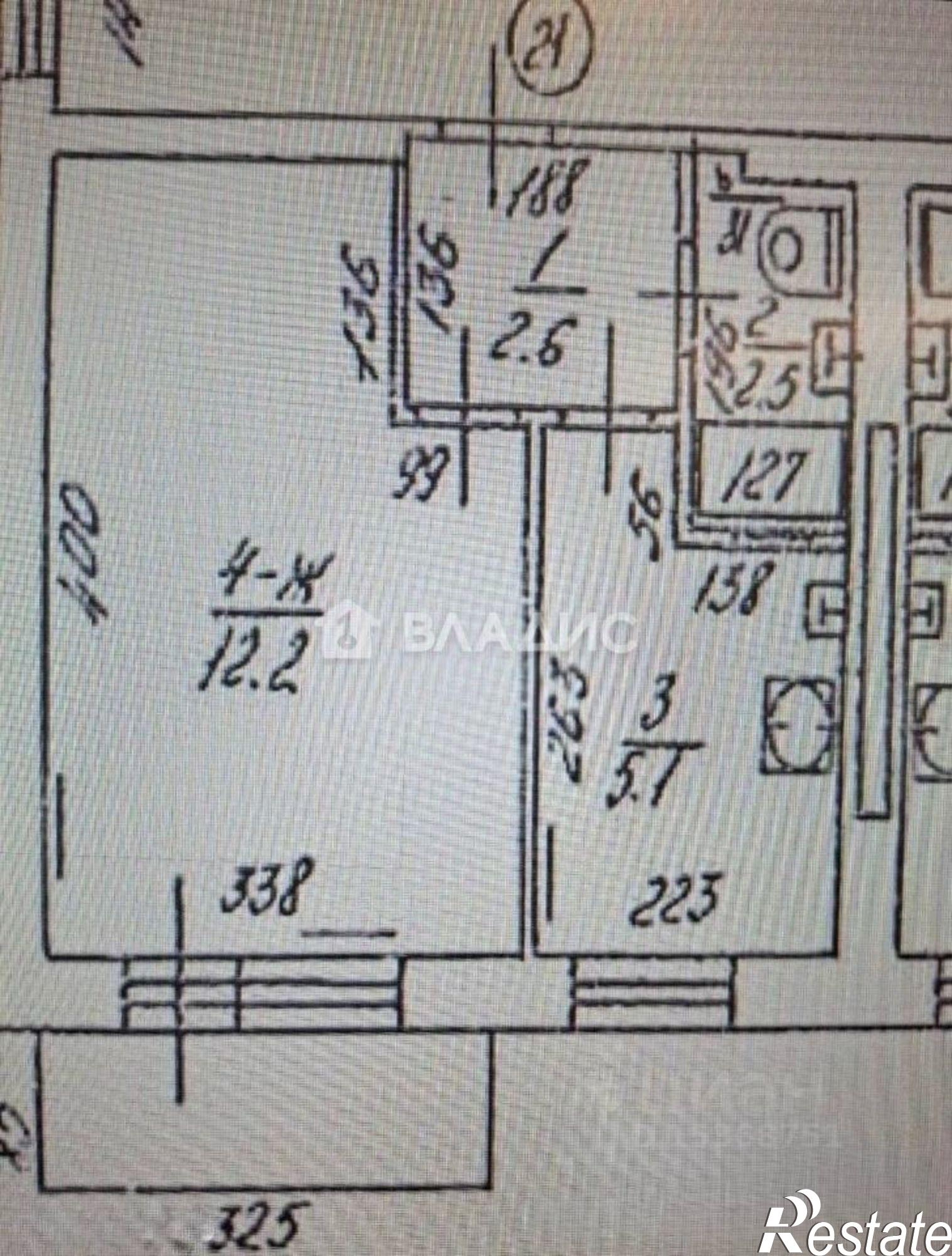 Купить квартиру за 3 200 000 рублей на ул Бассейная, 49