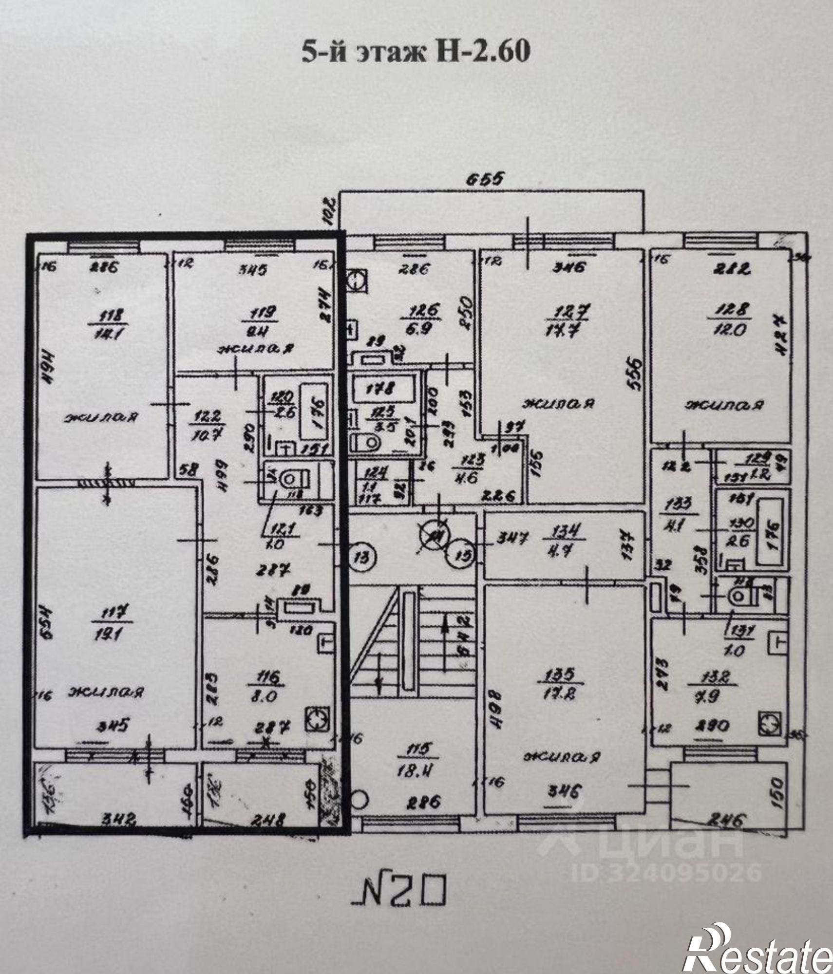 Купить квартиру за 6 000 000 рублей на ул Белгородская, 20
