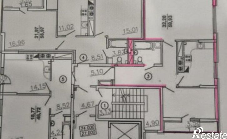 2-комн квартира улица Маршала Баграмяна, 36,  д. 36