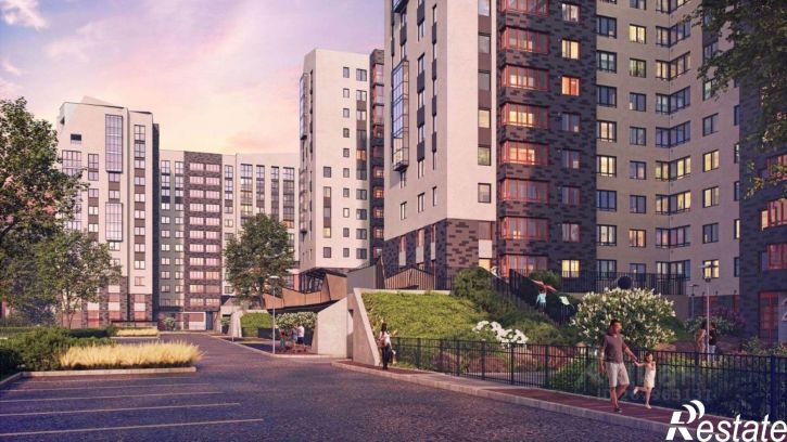 3-комн квартира в новом доме улица Маршала Борзова, 107,  д. 107