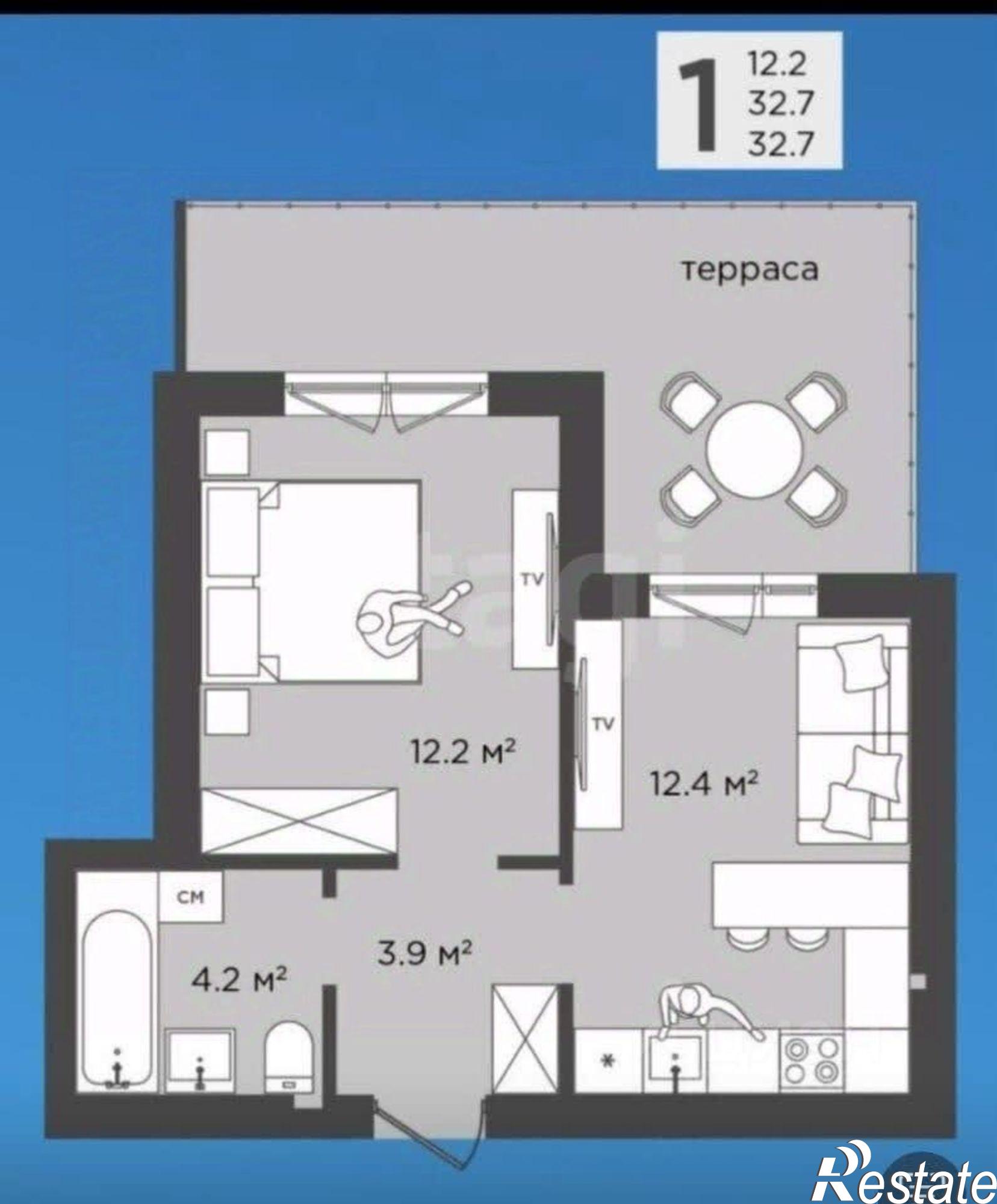 Купить квартиру за 6 900 000 рублей на улица Южное полукольцо, 6 к1