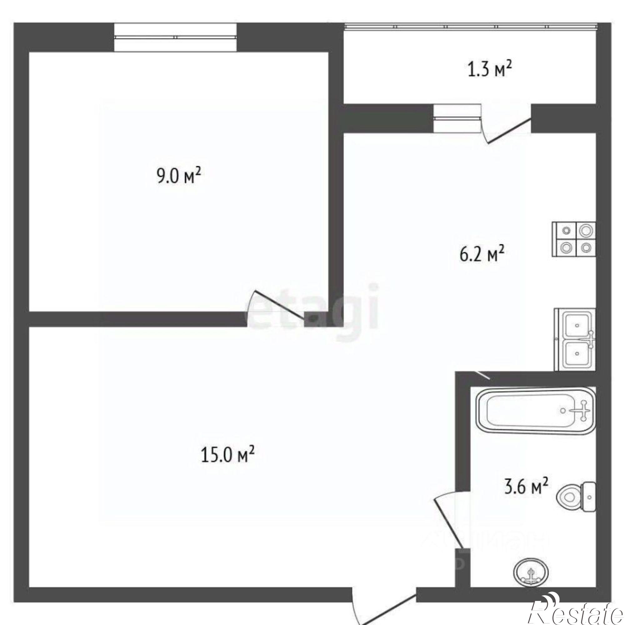 Купить квартиру за 5 800 000 рублей на ул Тихорецкая, 22