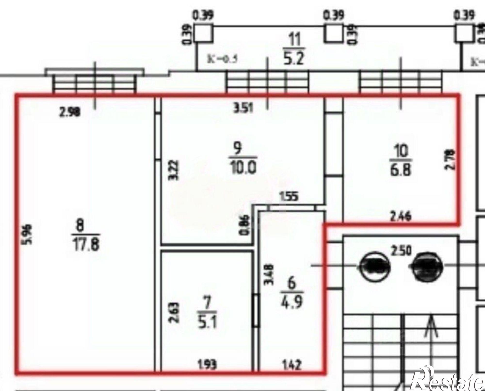 Купить квартиру за 7 700 000 рублей на ул Дачная, 8