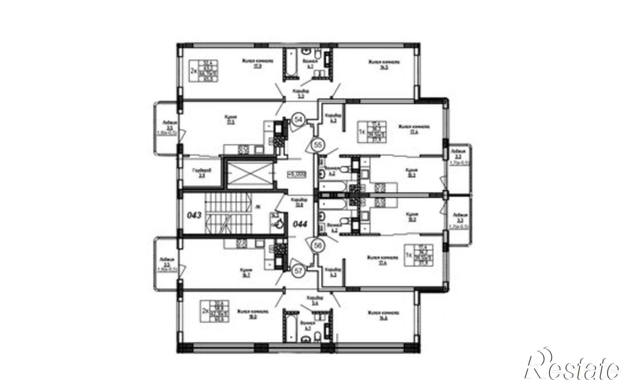 Купить квартиру за 8 436 020 рублей на 1-я Большая Окружная улица, 5