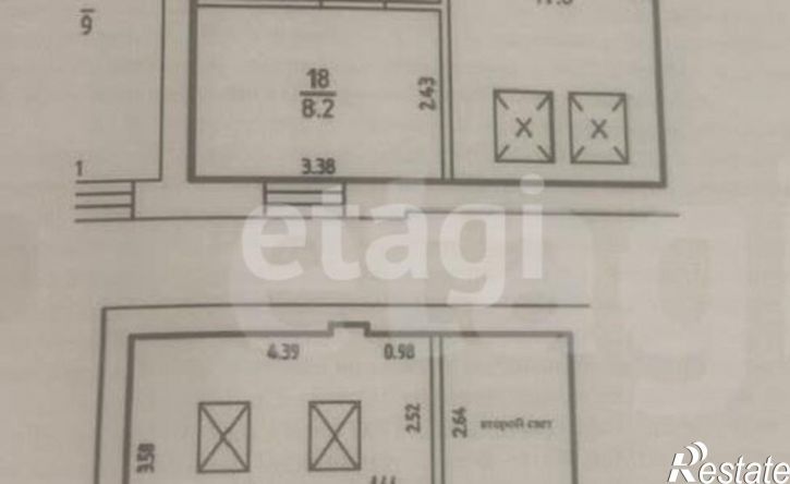 2-комн квартира ул Дачная, 8,  д. 8