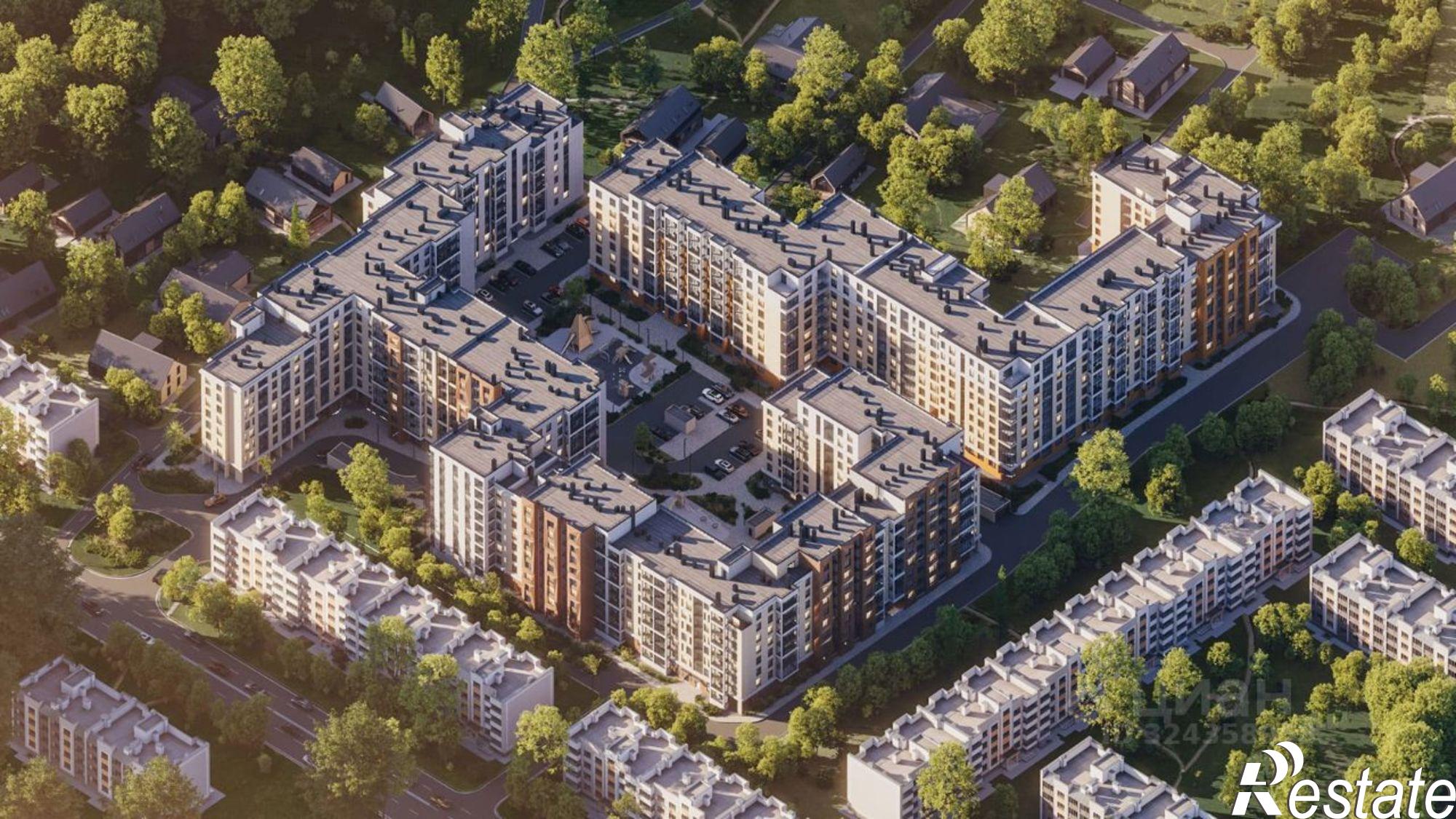 Купить квартиру за 14 415 300 рублей на улица Александра Невского, 7Б