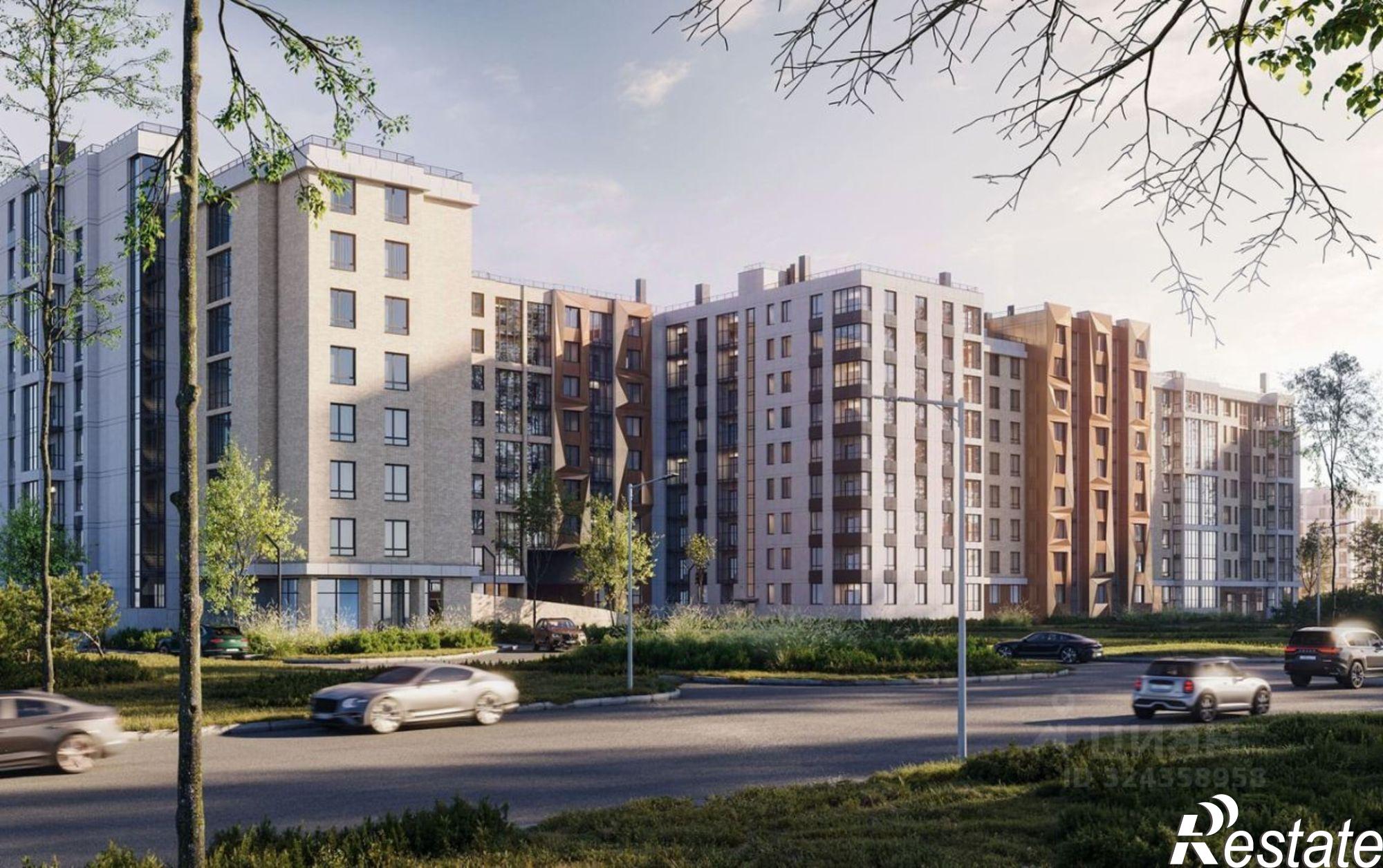 Купить квартиру за 14 415 300 рублей на улица Александра Невского, 7Б