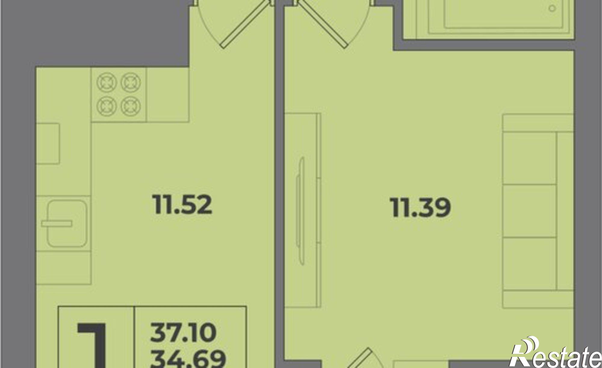 Купить квартиру за 5 018 670 рублей на Коммунистическая улица, 24