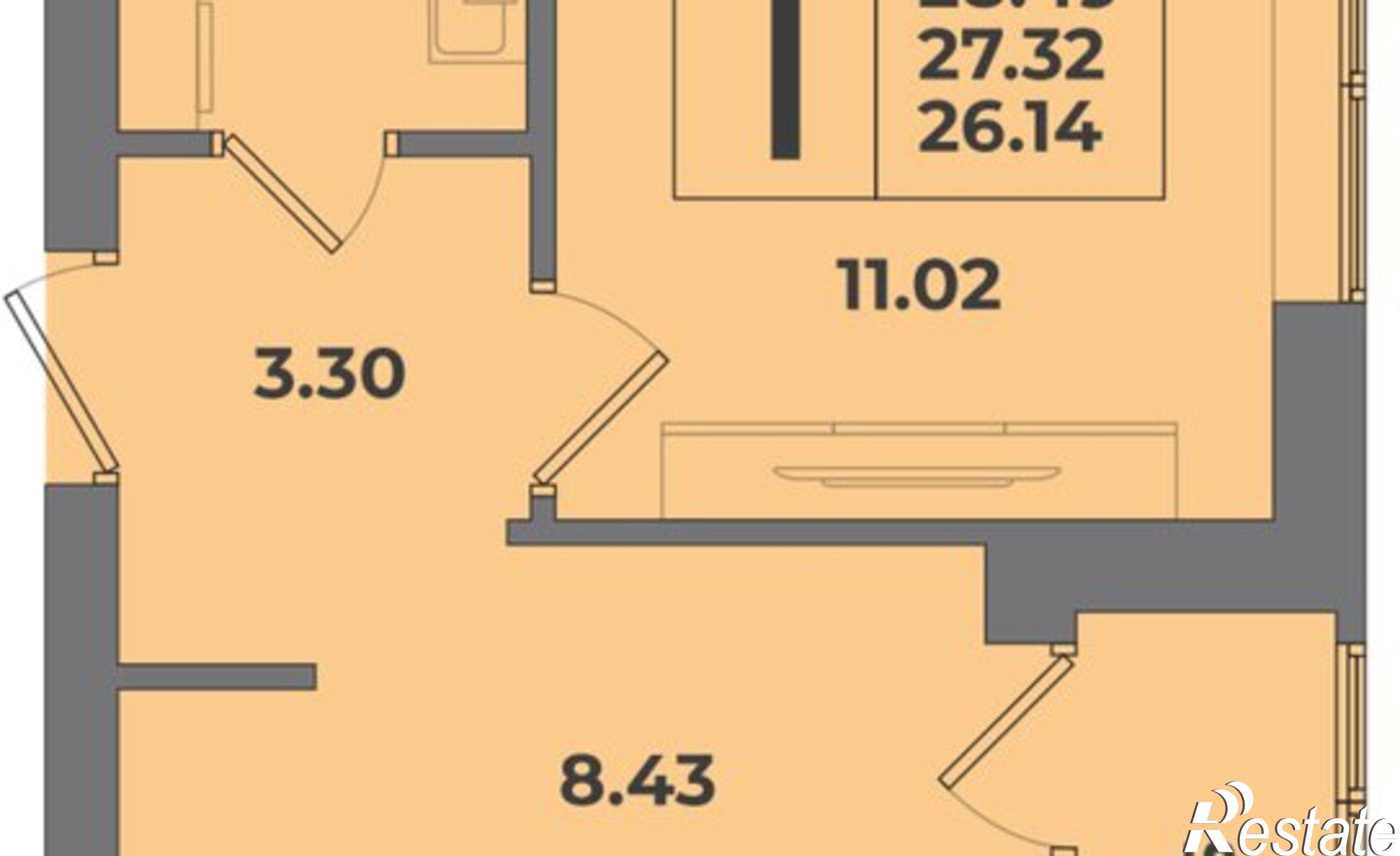 Купить квартиру за 4 975 600 рублей на Коммунистическая улица, 24