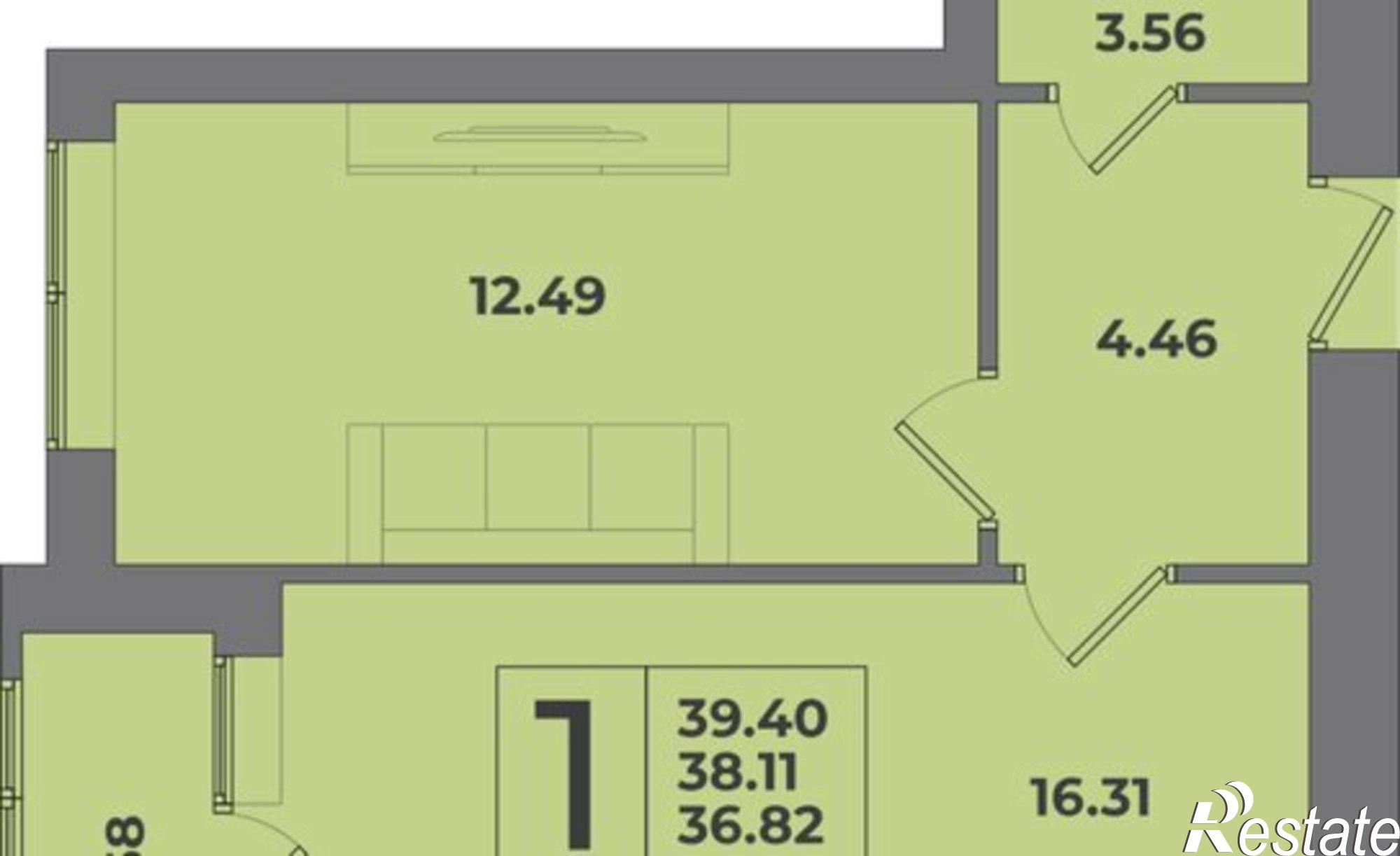 Купить квартиру за 5 202 850 рублей на Коммунистическая улица, 24