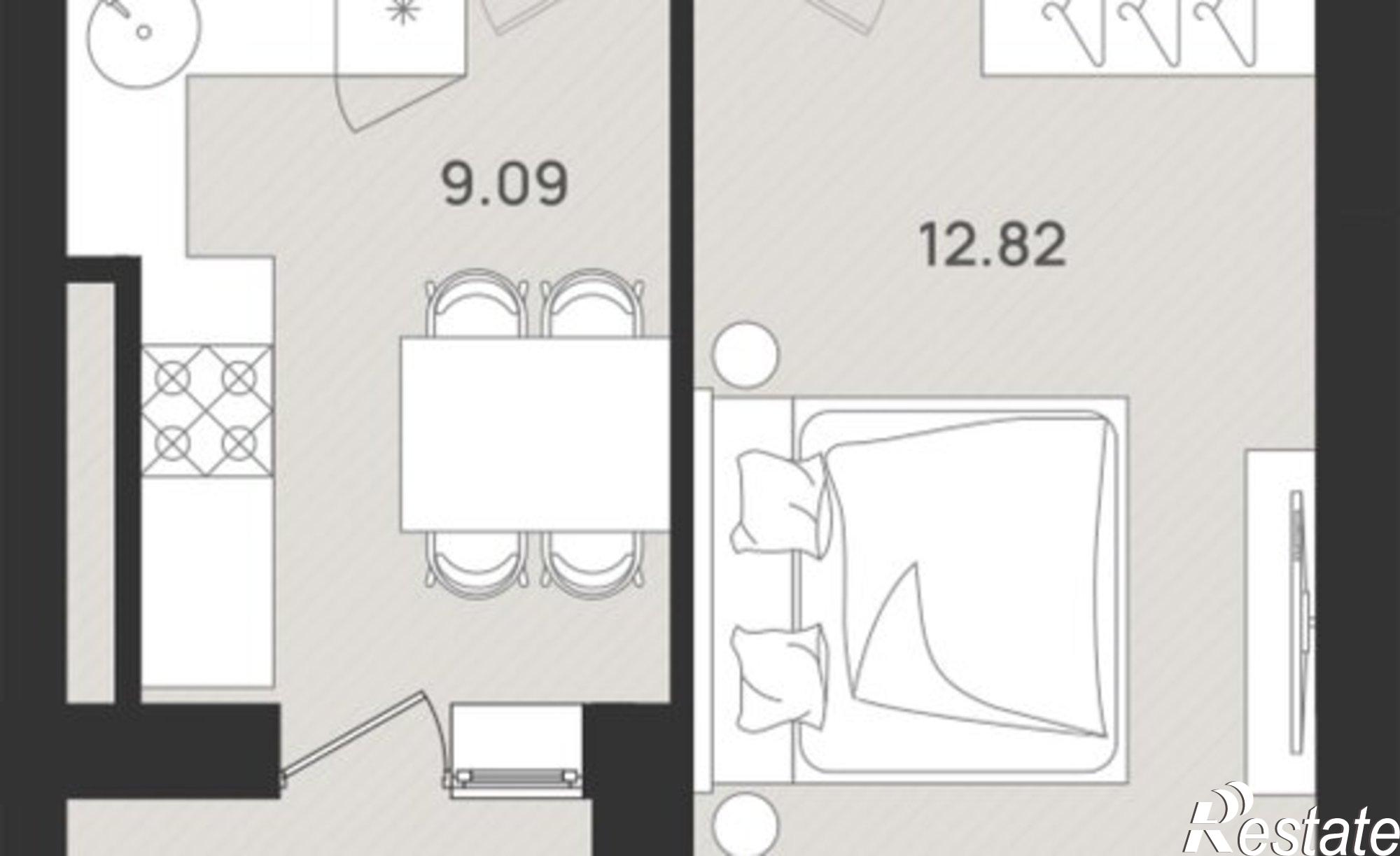 Купить квартиру за 3 870 000 рублей на Борисовский б-р, 13 2