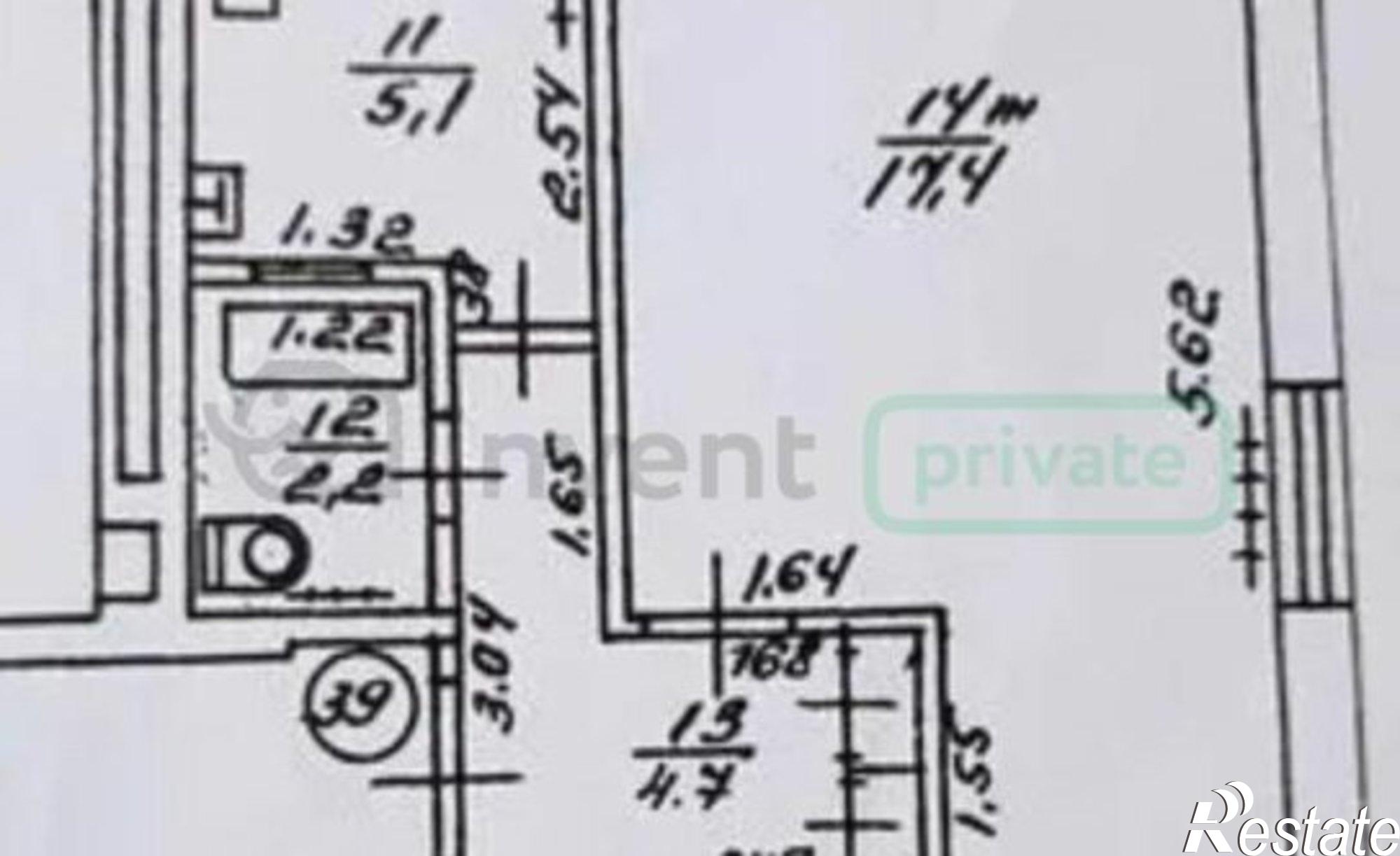 Купить квартиру за 3 690 000 рублей на Мукомольная улица, 10