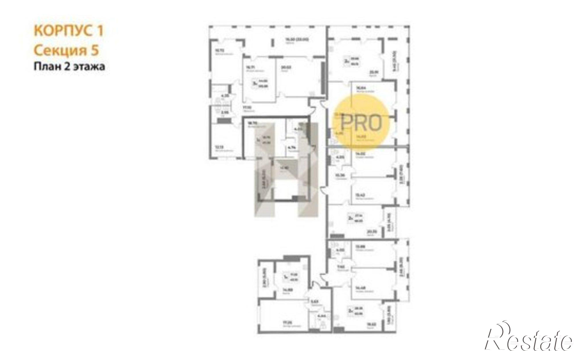 Купить квартиру за 27 109 500 рублей на ул Портовая, 2