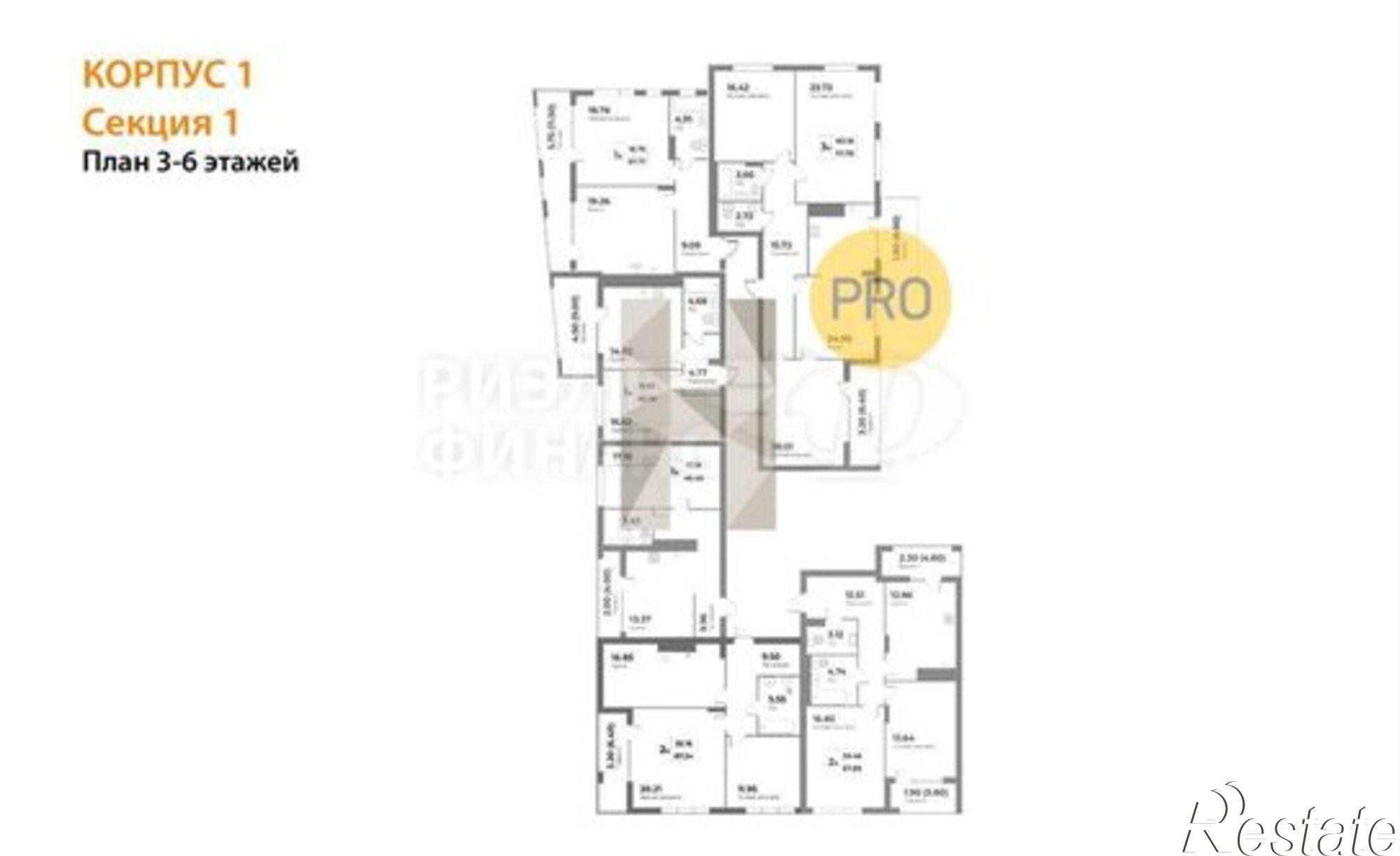 Купить квартиру за 27 109 500 рублей на ул Портовая, 2