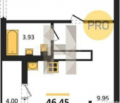 2-комн, 82 кв м, этаж 2/7 ул Портовая, 2