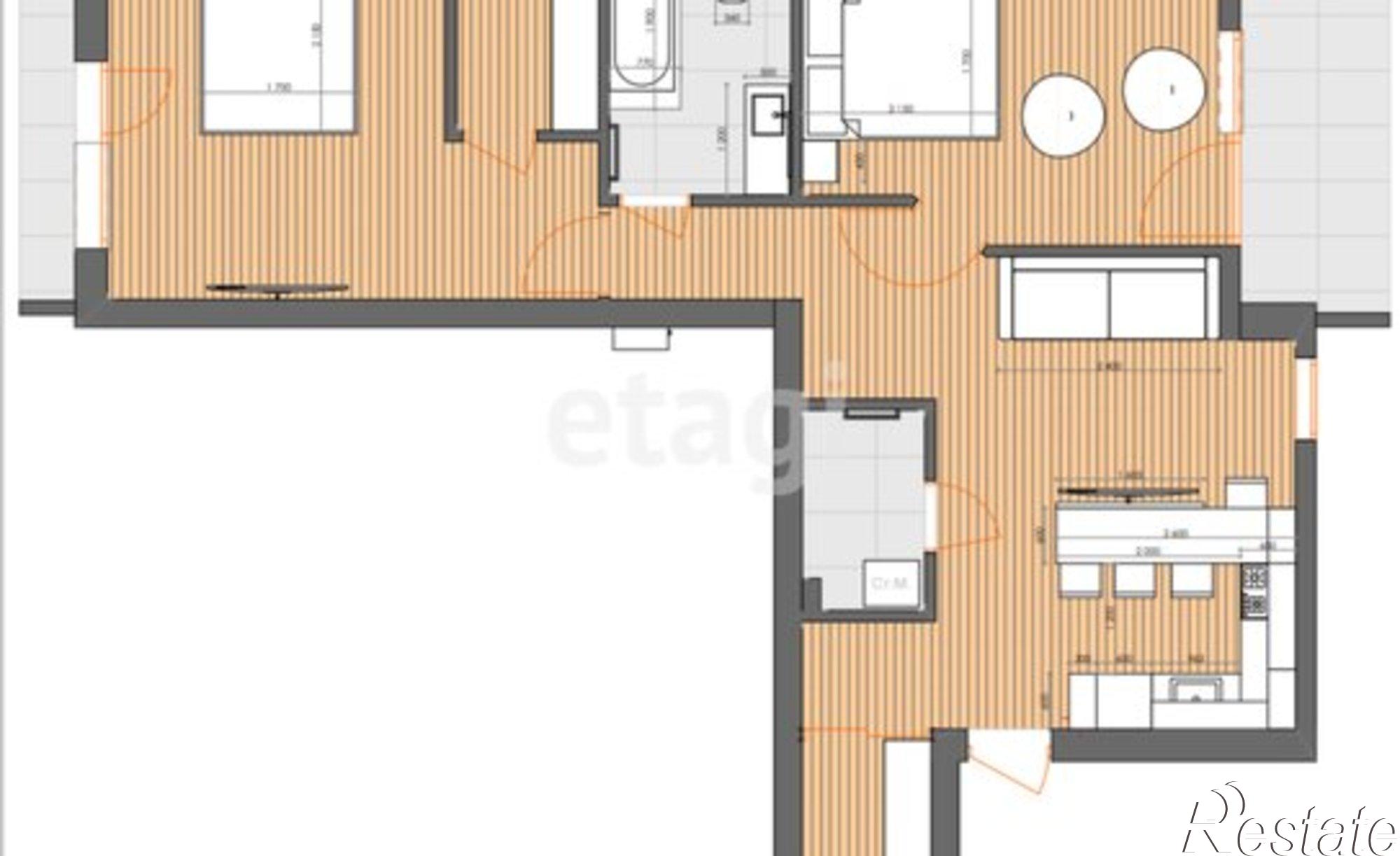 Купить квартиру за 19 300 000 рублей на ул Молодой гвардии, 34