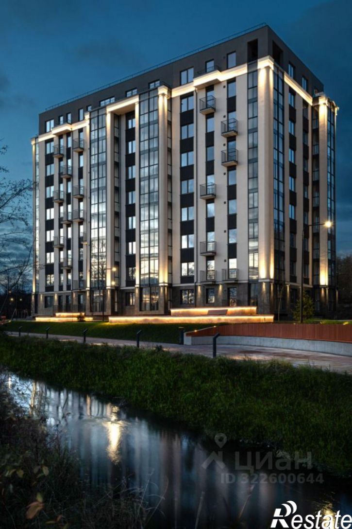 1-комн квартира в новом доме улица Дубовая Аллея