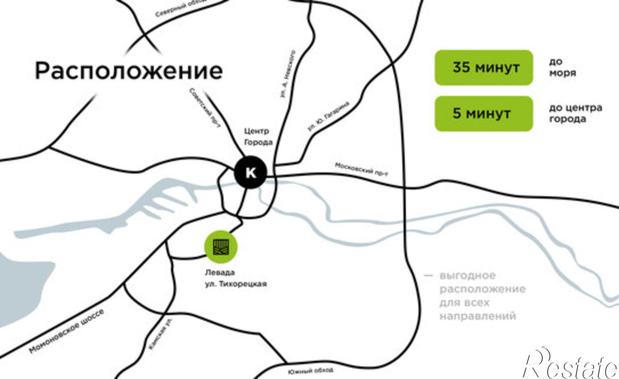 Купить квартиру за 6 256 800 рублей на Тихорецкая улица, 16Ак3