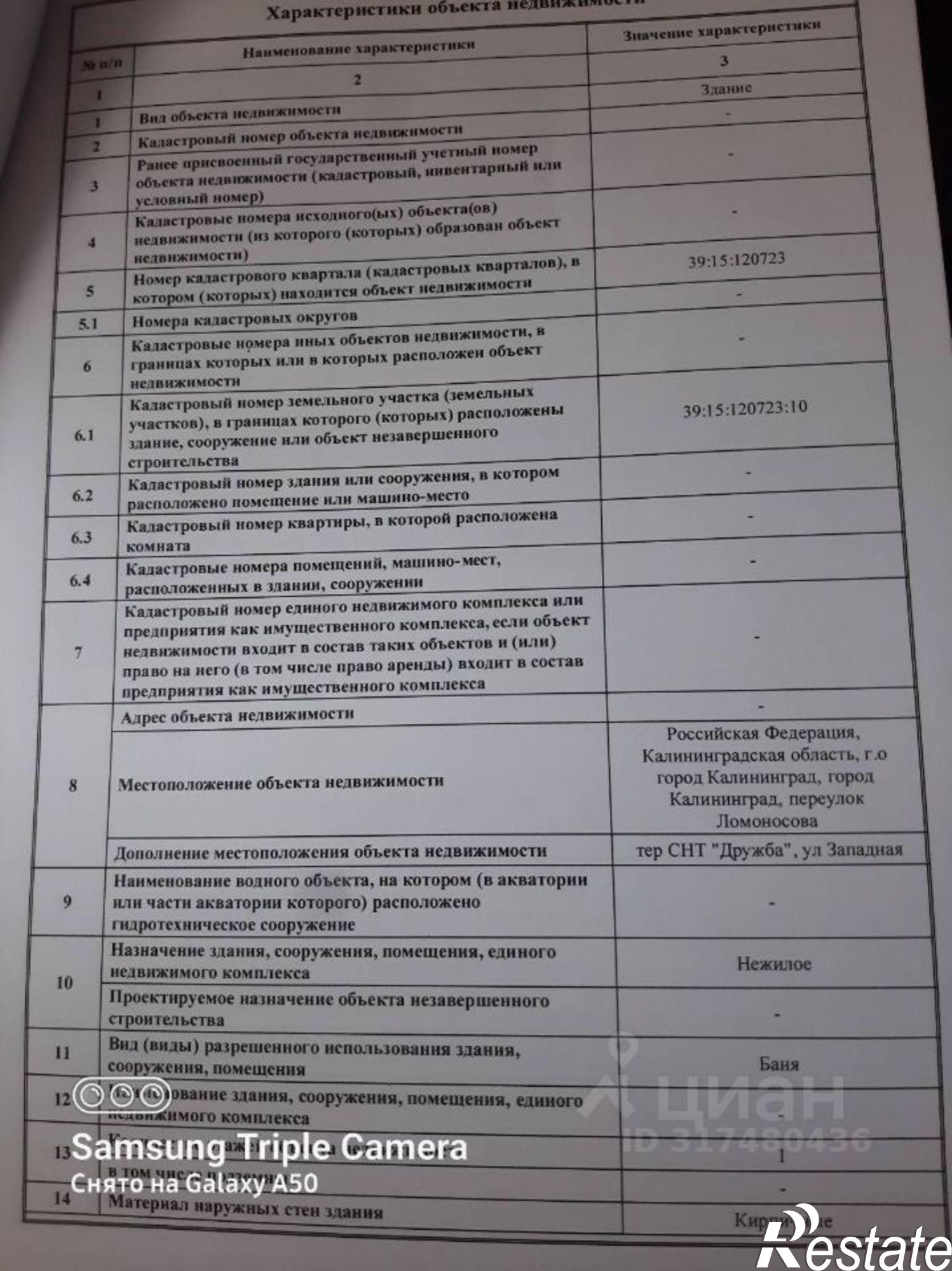 Купить дачу, дом, коттедж за 4 500 000 рублей на 1-й проезд, 6
