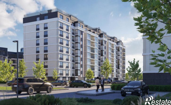 1-комн квартира в новом доме ЖК Теодор Кроне