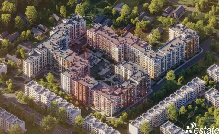 3-комн квартира в новом доме улица Александра Невского, 7Б,  д. 7Б