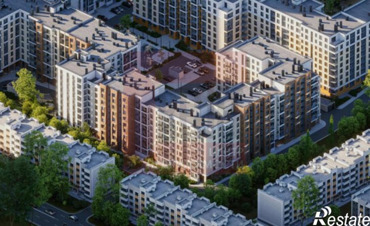 2-комн квартира в новом доме улица Александра Невского, 7Б,  д. 7Б