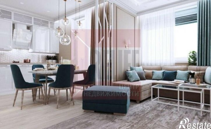 3-комн квартира в новом доме улица Александра Невского, 7Б,  д. 7Б