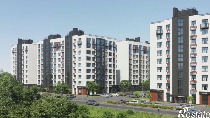 2-комн квартира в новом доме улица Поленова, 6 к2,  д. 6 к2