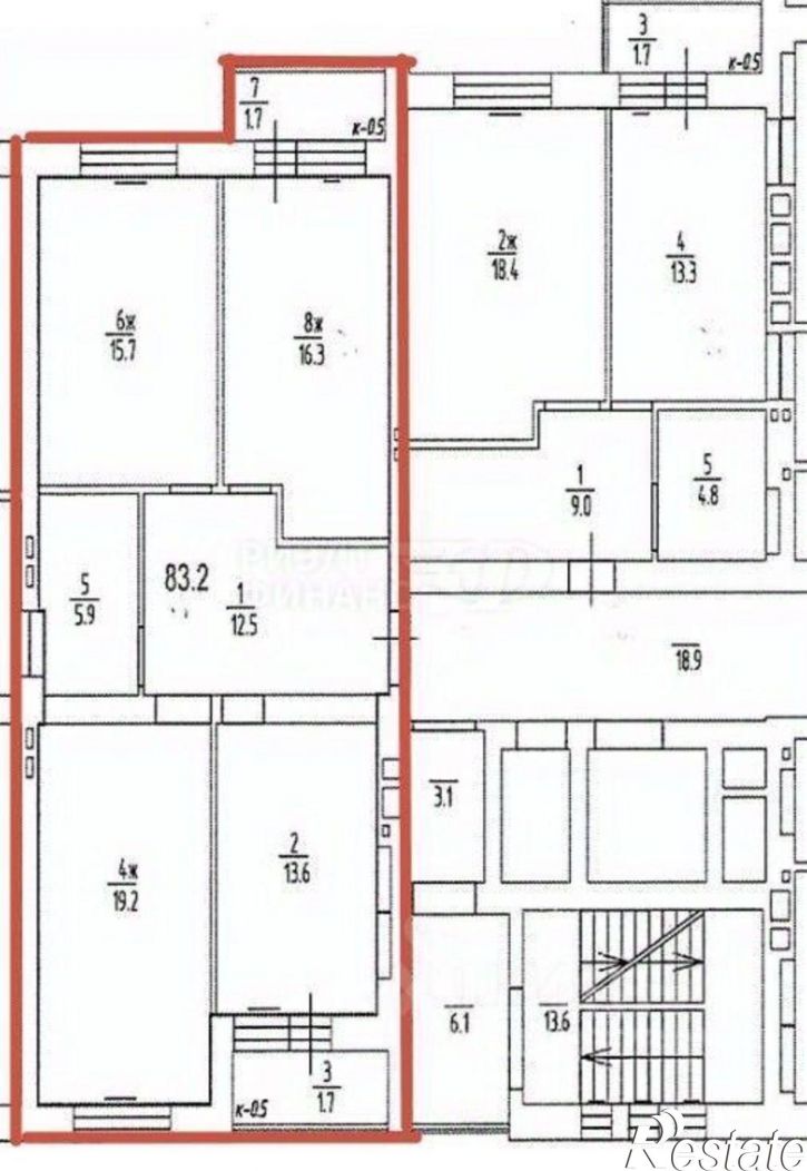 3-комн квартира ул В.Денисова, 12,  д. 12