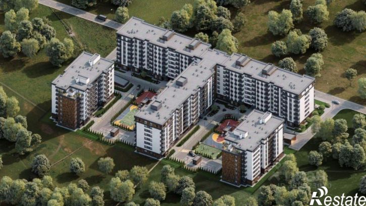 1-комн квартира в новом доме ул Большая Окружная 3-я, 243,  д. 243