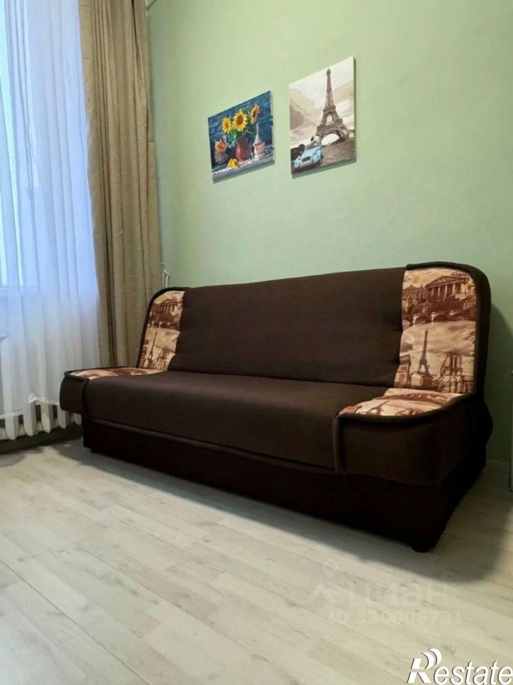 1-комн квартира улица Александра Суворова, 41,  д. 41