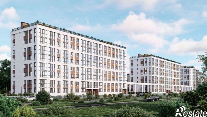 2-комн квартира в новом доме ул Генерала Толстикова, 36 2,  д. 36 2,  к. 2
