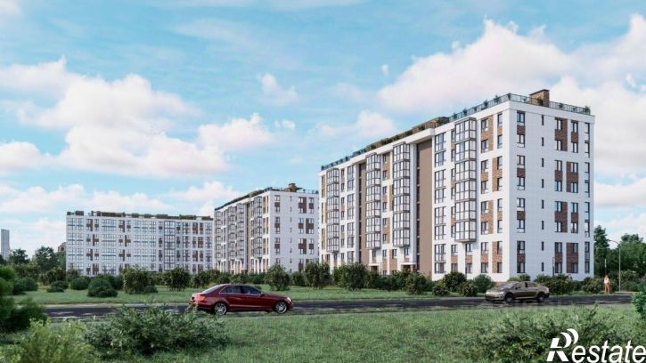 2-комн квартира в новом доме ул Генерала Толстикова, 36 2,  д. 36 2,  к. 2