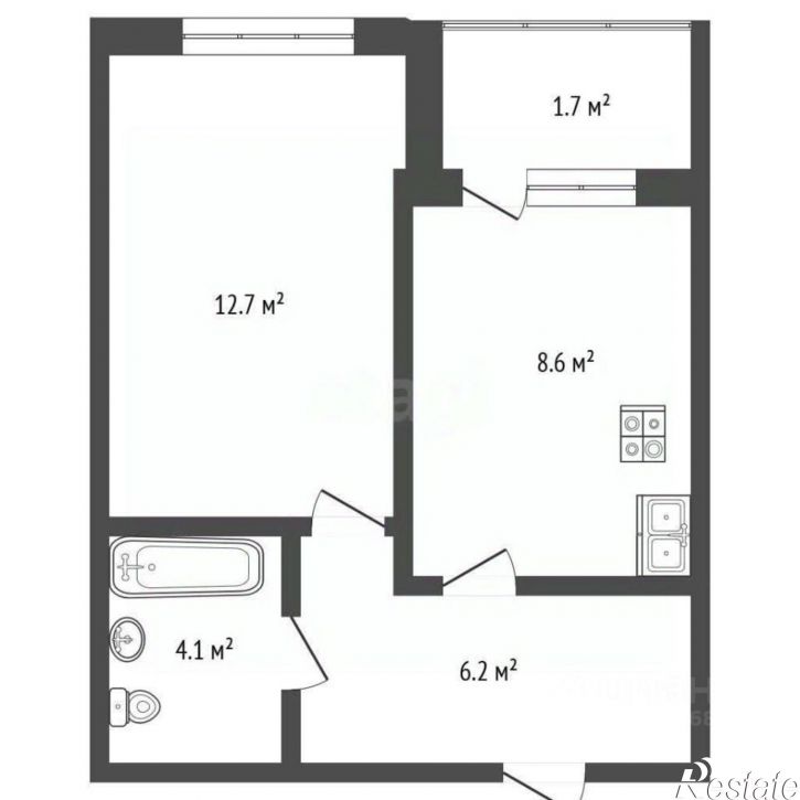 1-комн квартира ул Суздальская, 15,  д. 15