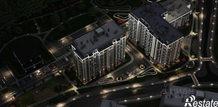 2-комн квартира в новом доме улица Дубовая Аллея
