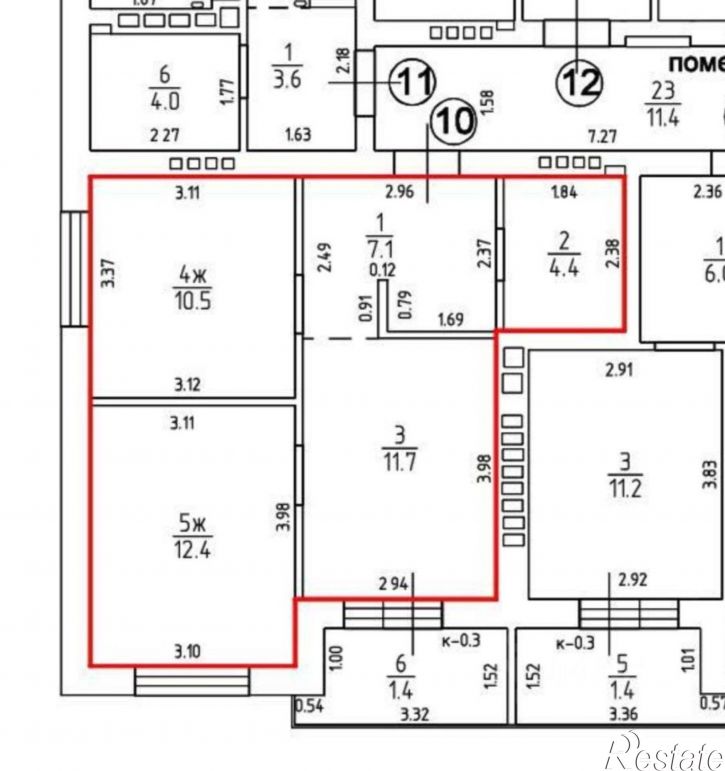 2-комн квартира улица Южное полукольцо, 6 к1,  д. 6 к1