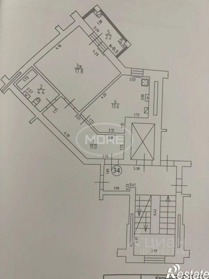1-комн квартира ул Гайдара, 155,  д. 155