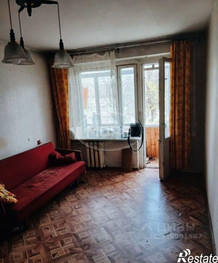 1-комн квартира улица Космонавта Леонова, 60,  д. 60
